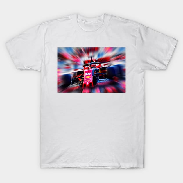 Charles Leclerc T-Shirt by DeVerviers